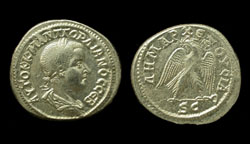 Syria, Gordian III, AR Tetradrachm, Eagle reverse